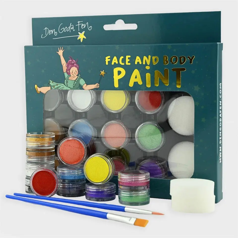 Den Goda Fen Make-up in 12 Farben - Make-up-Set