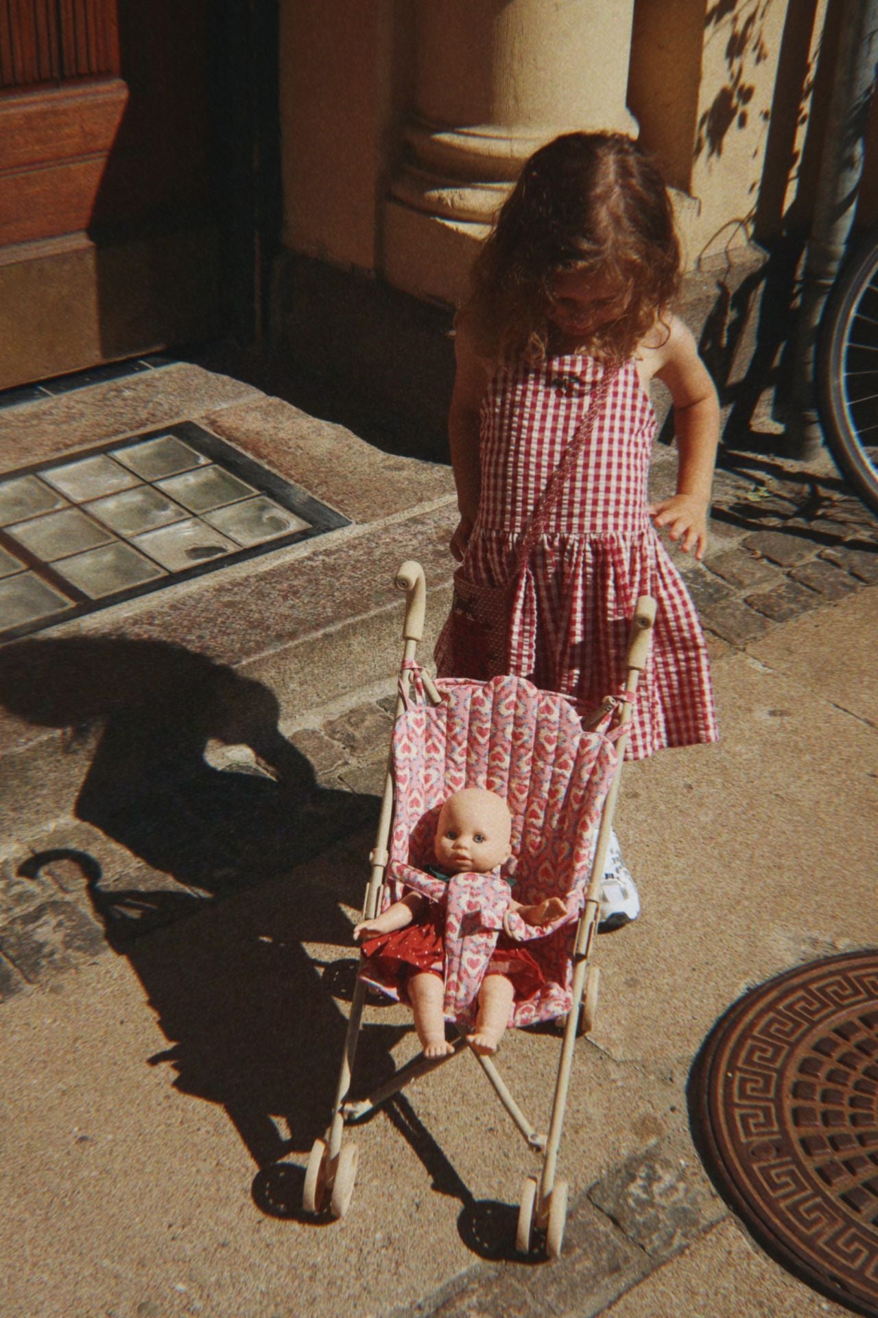 Konges Sløjd Poppenwagen/Doll Stroller/Buggy - Felice Rose