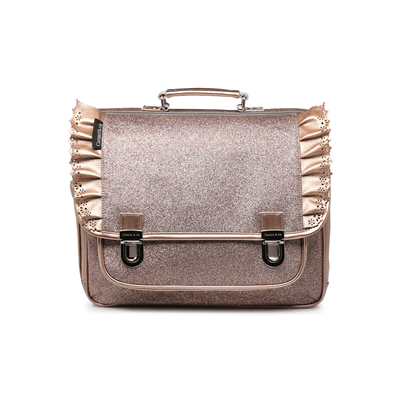 Caramel &amp; Cie Bookbag/Schoolbag Butterfly - Blue