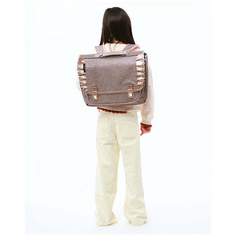 Caramel &amp; Cie Bookbag/Schoolbag Butterfly - Blue