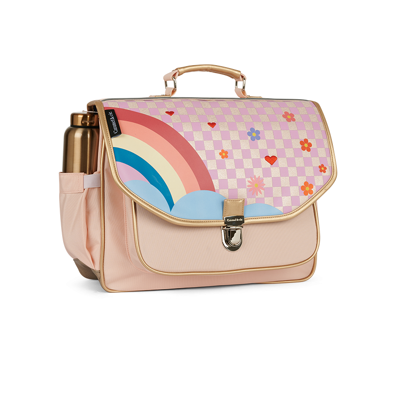 Caramel &amp; Cie Bookbag/Schoolbag Butterfly - Blue