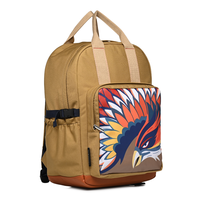 Caramel & Cie Rugzak Sun Eagle Medium - Bruin