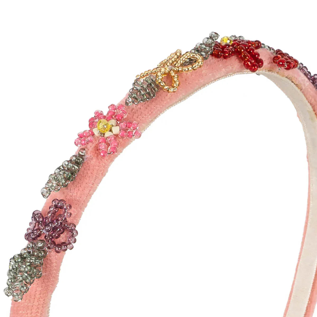 Konges Sløjd Beaded Haarband/Diadeem met kralen - Multi