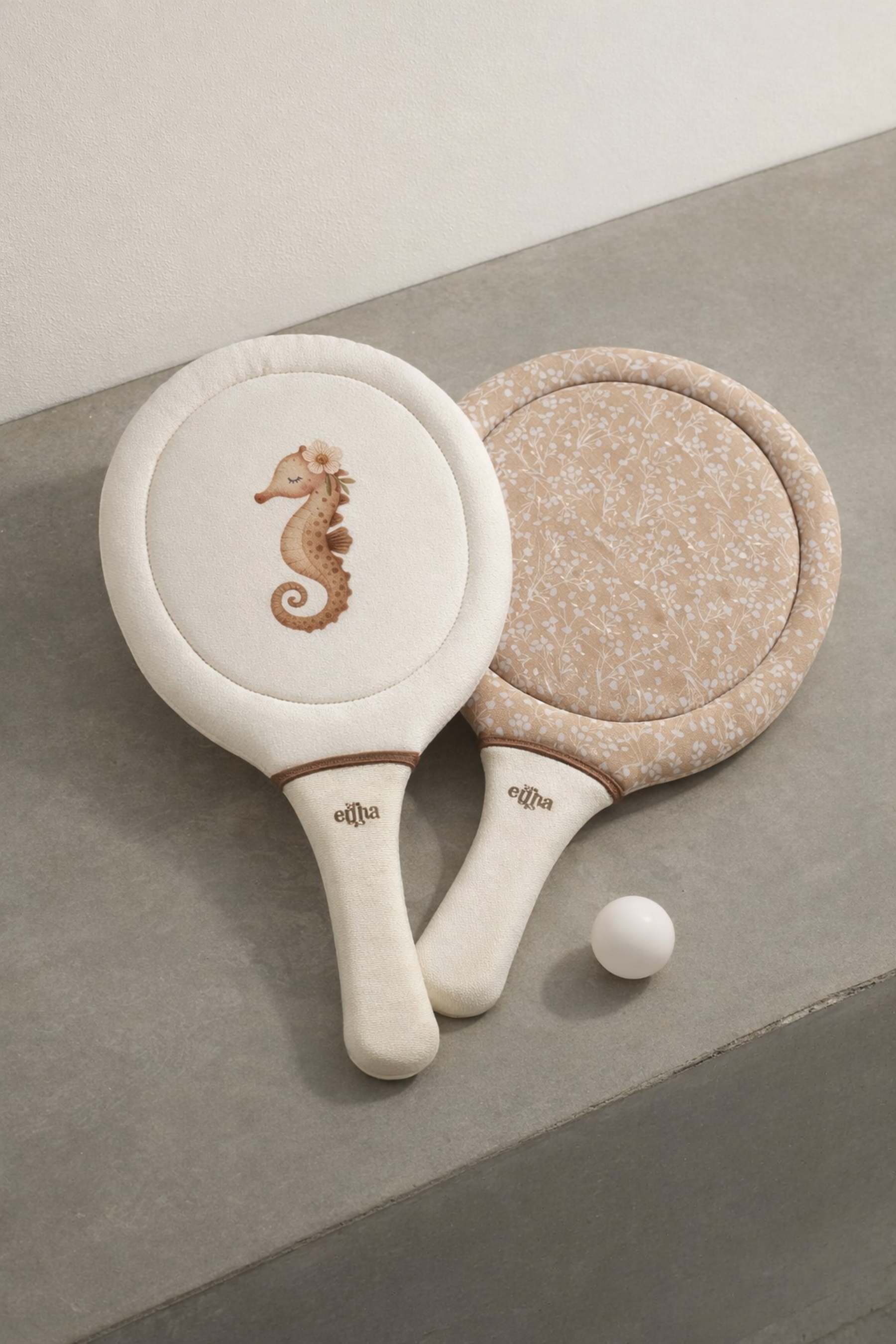 Mrs Ertha Beach Rackets - Paddle-set met balletje - Baby Bloom