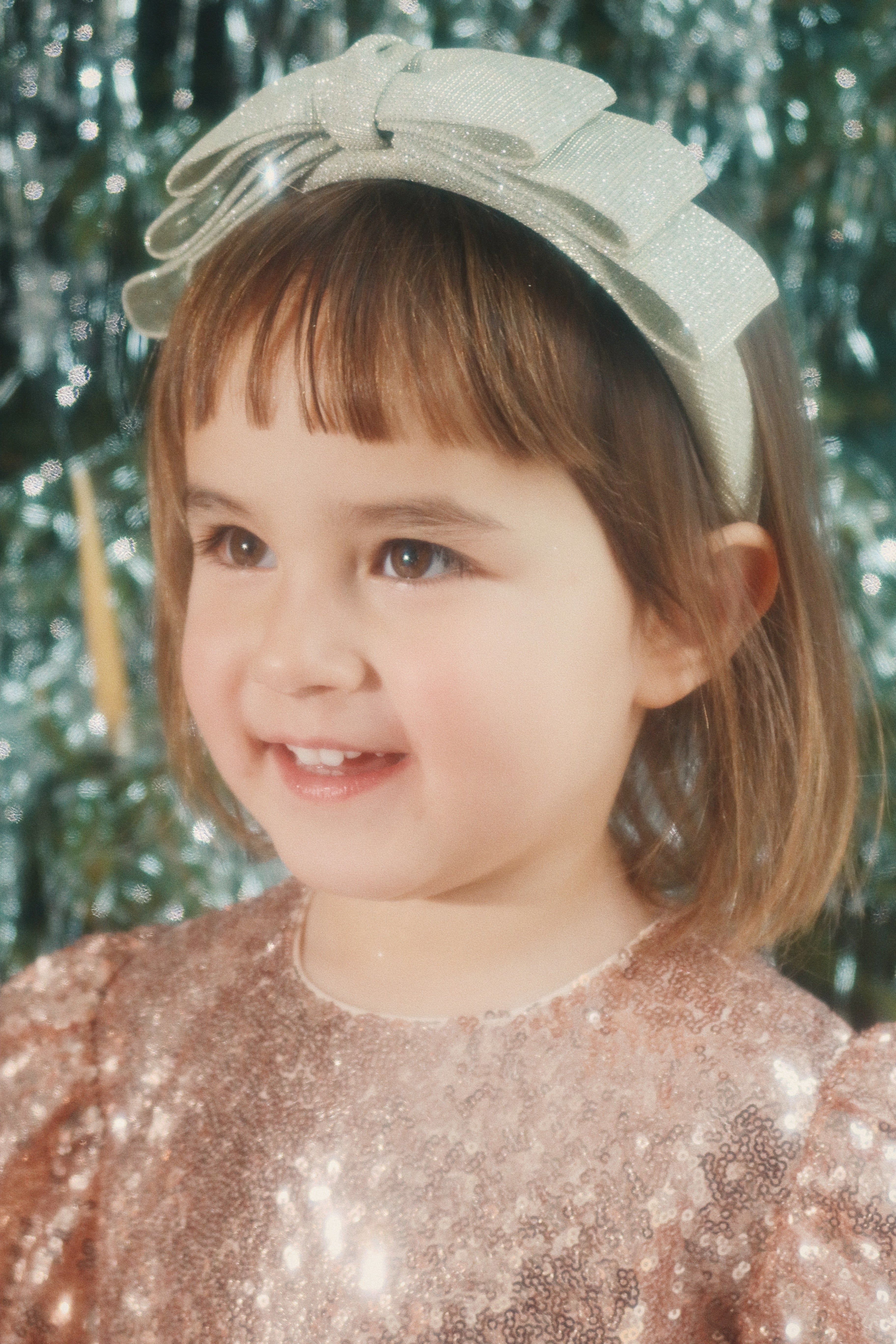Konges Sløjd Rosie Glitter Band / Diadem - Rose douce