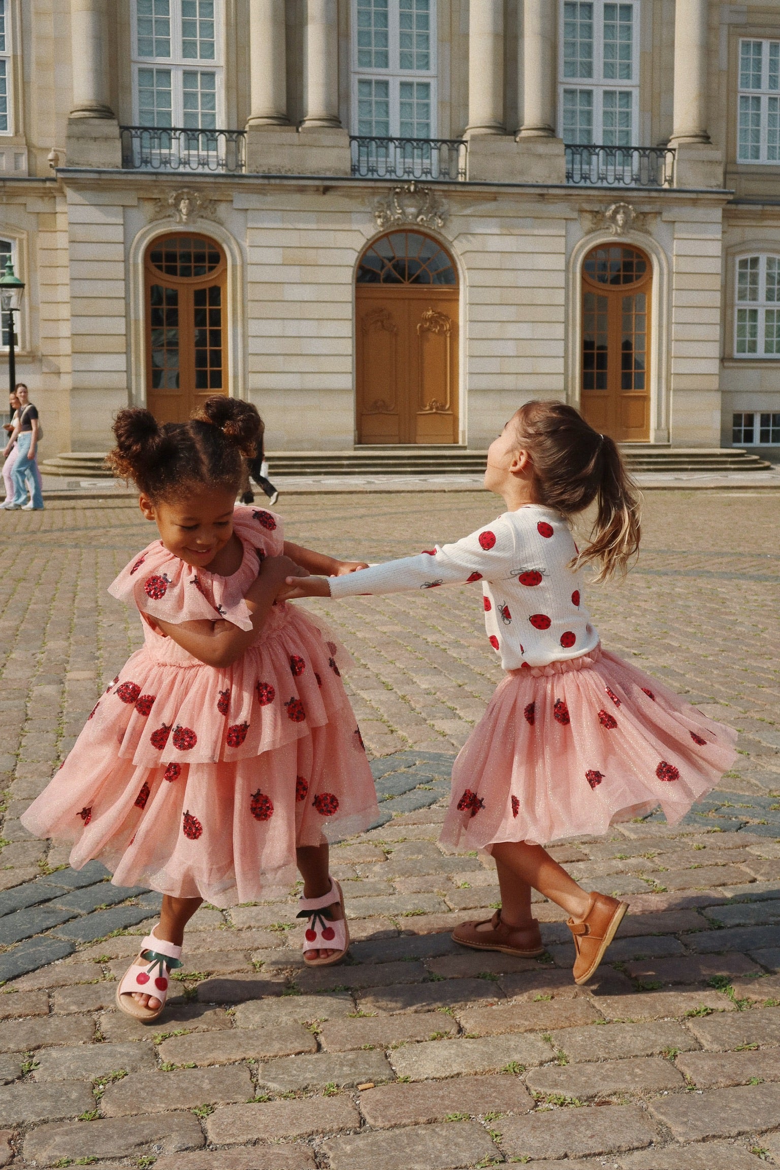 Konges Sløjd Yvonne Jupe fée enfant - Coeur Paillettes