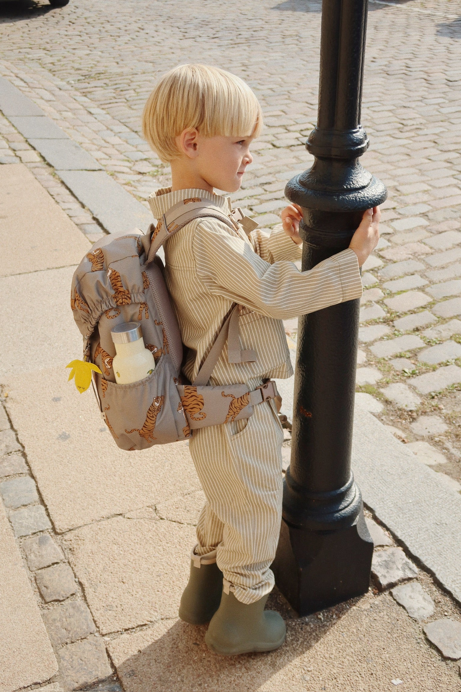 Konges Sløjd Clover Rucksack/Buchbeutel mit Turnzak und kleiner Brieftasche - Kaluka