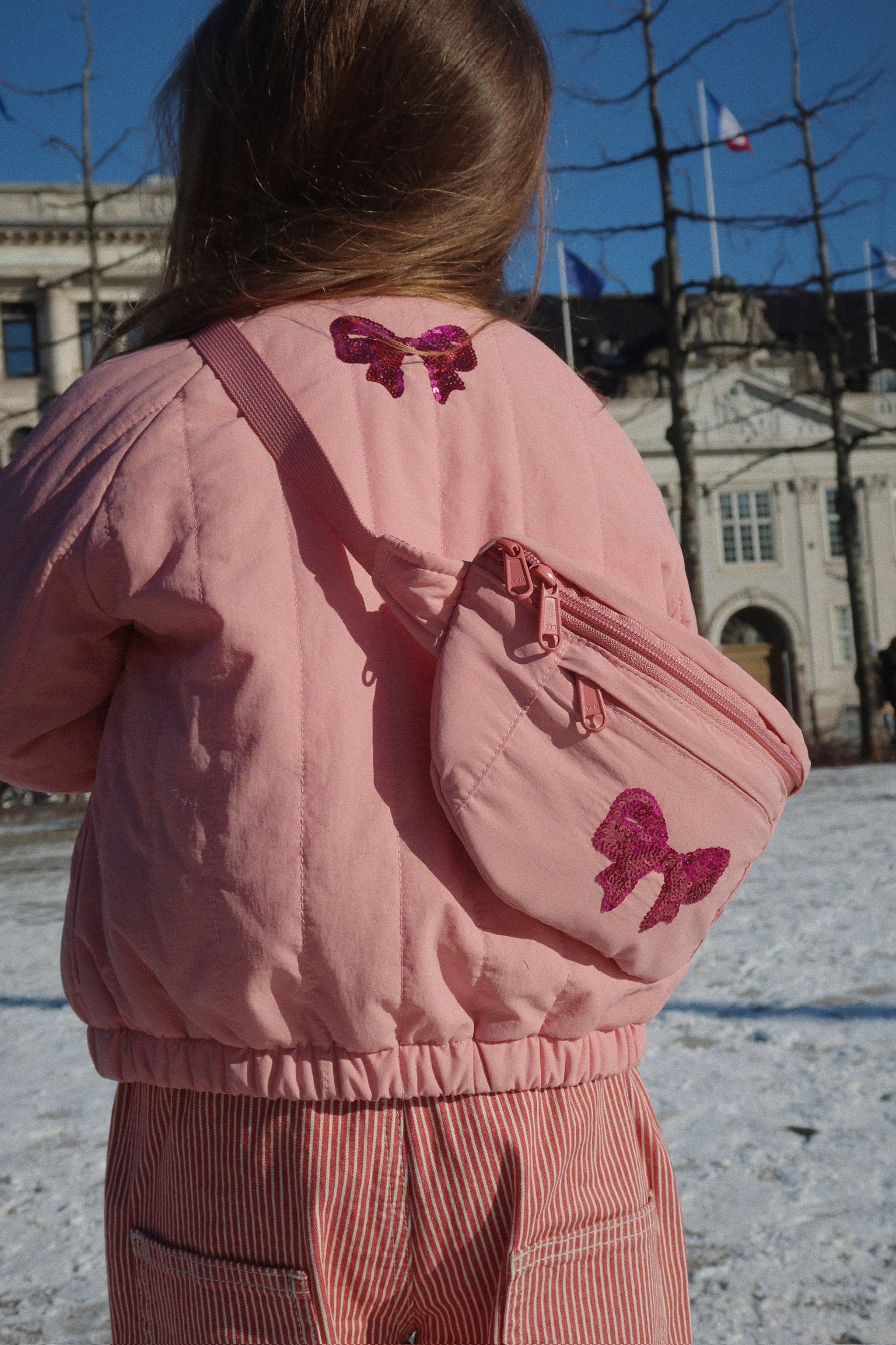 Konges Sløjd Juno Pailletten-Gürteltasche/Gürteltasche – Rosette