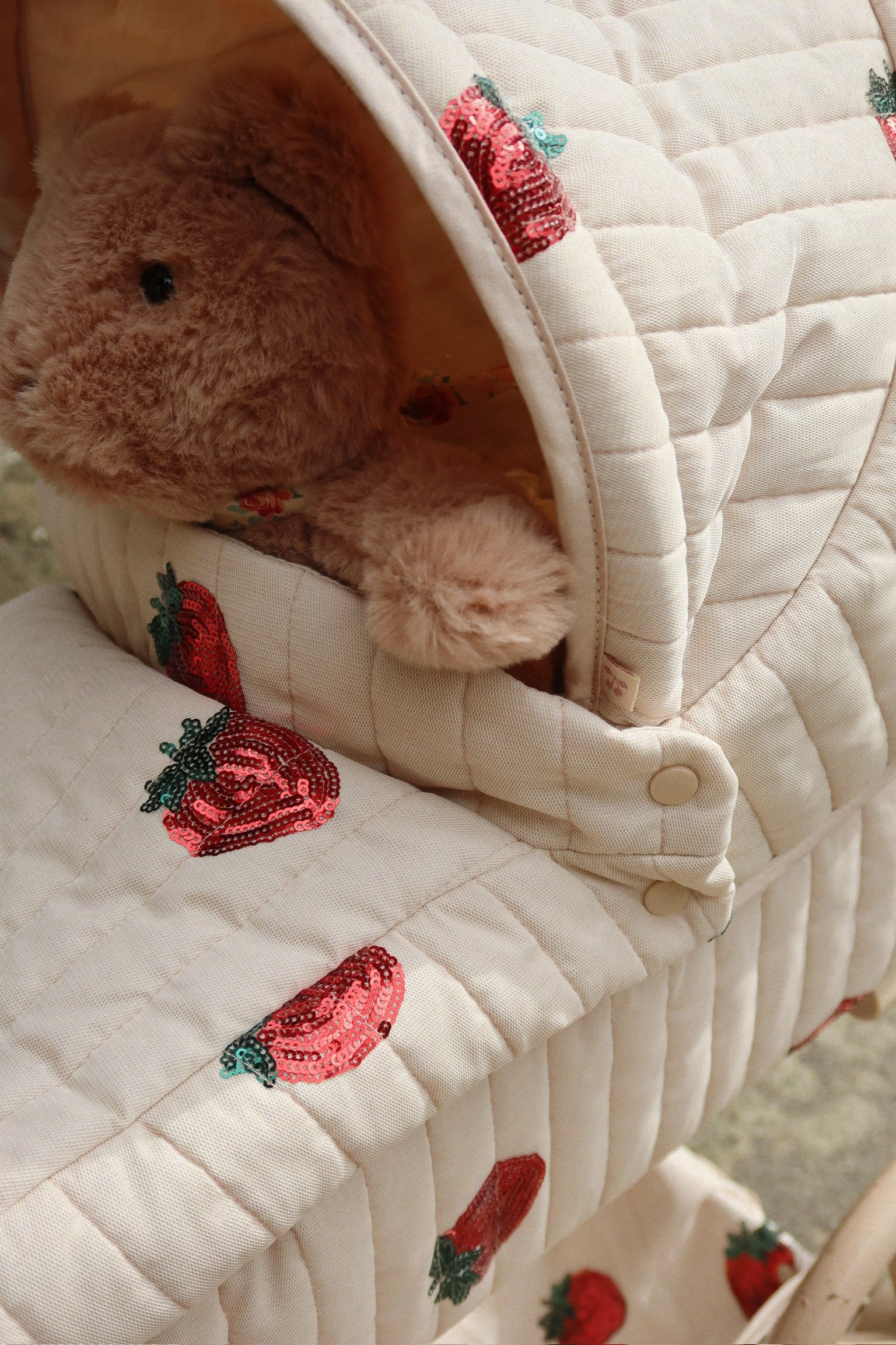 Konges Sløjd Minnie Poppagen/Puppenwagen - faltbar - Cherry Blush