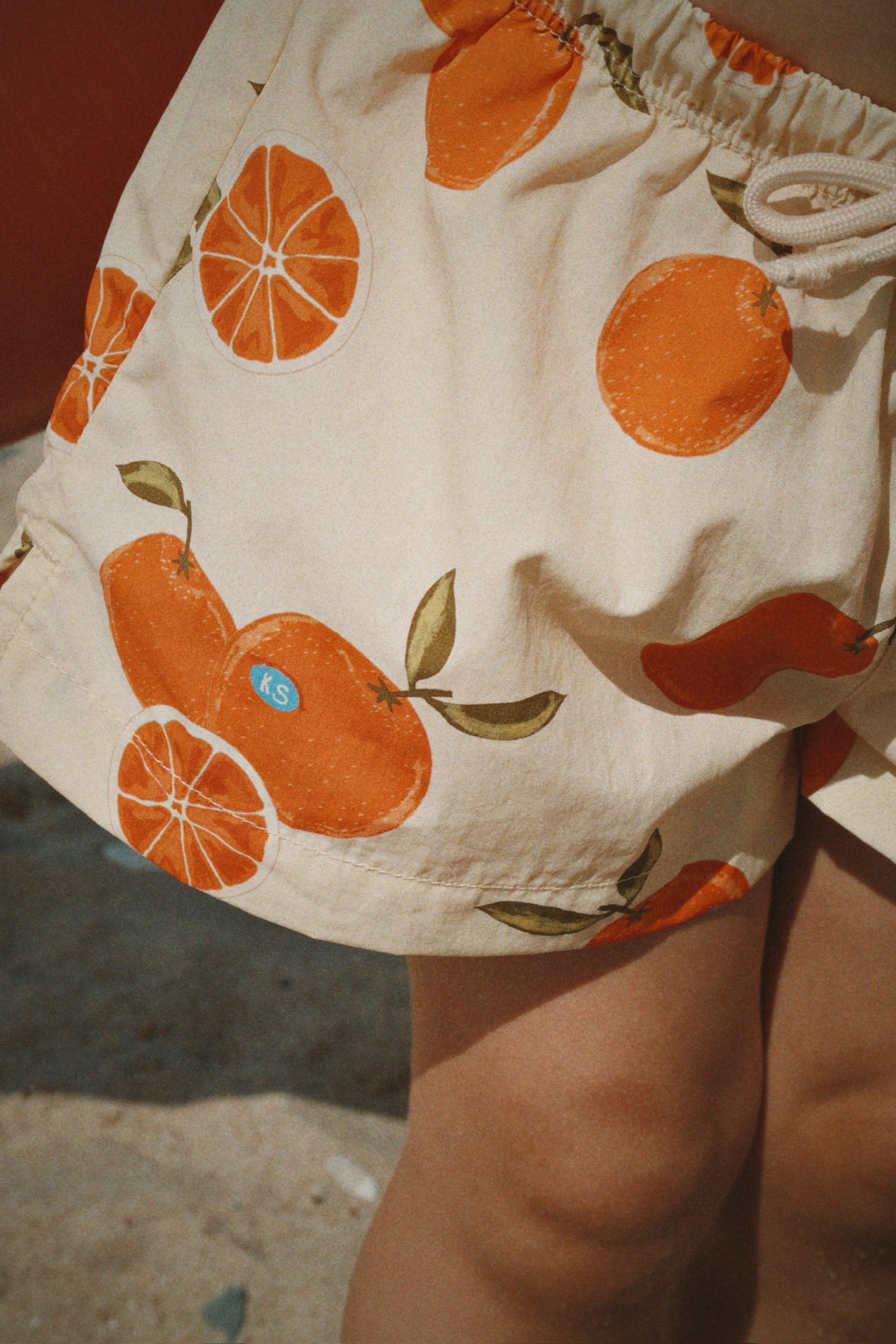 Konges Sløjd Seer Asnou short de bain enfant - Pasture Stripe