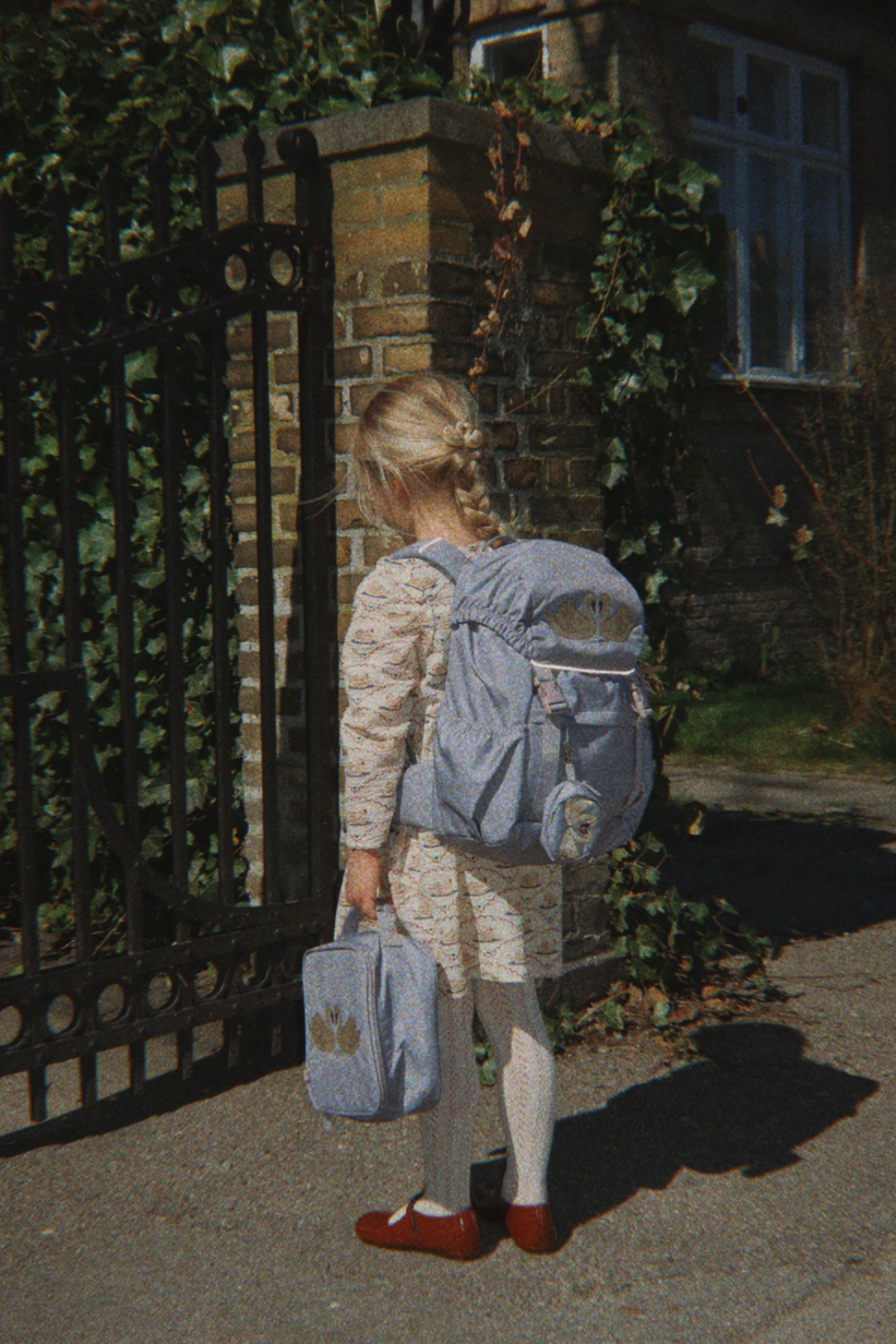 Konges Sløjd Clover Rucksack/Buchbeutel mit Turnzak und kleiner Brieftasche - Kaluka