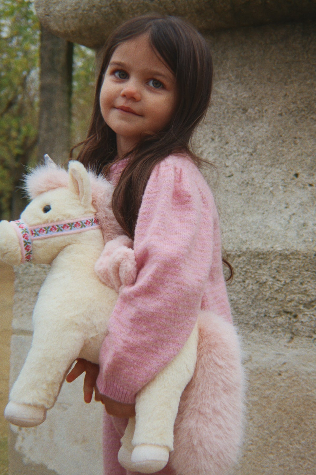 Konges Sløjd Starlight Unicorn - Knuffel - 38x13x30cm - Off White