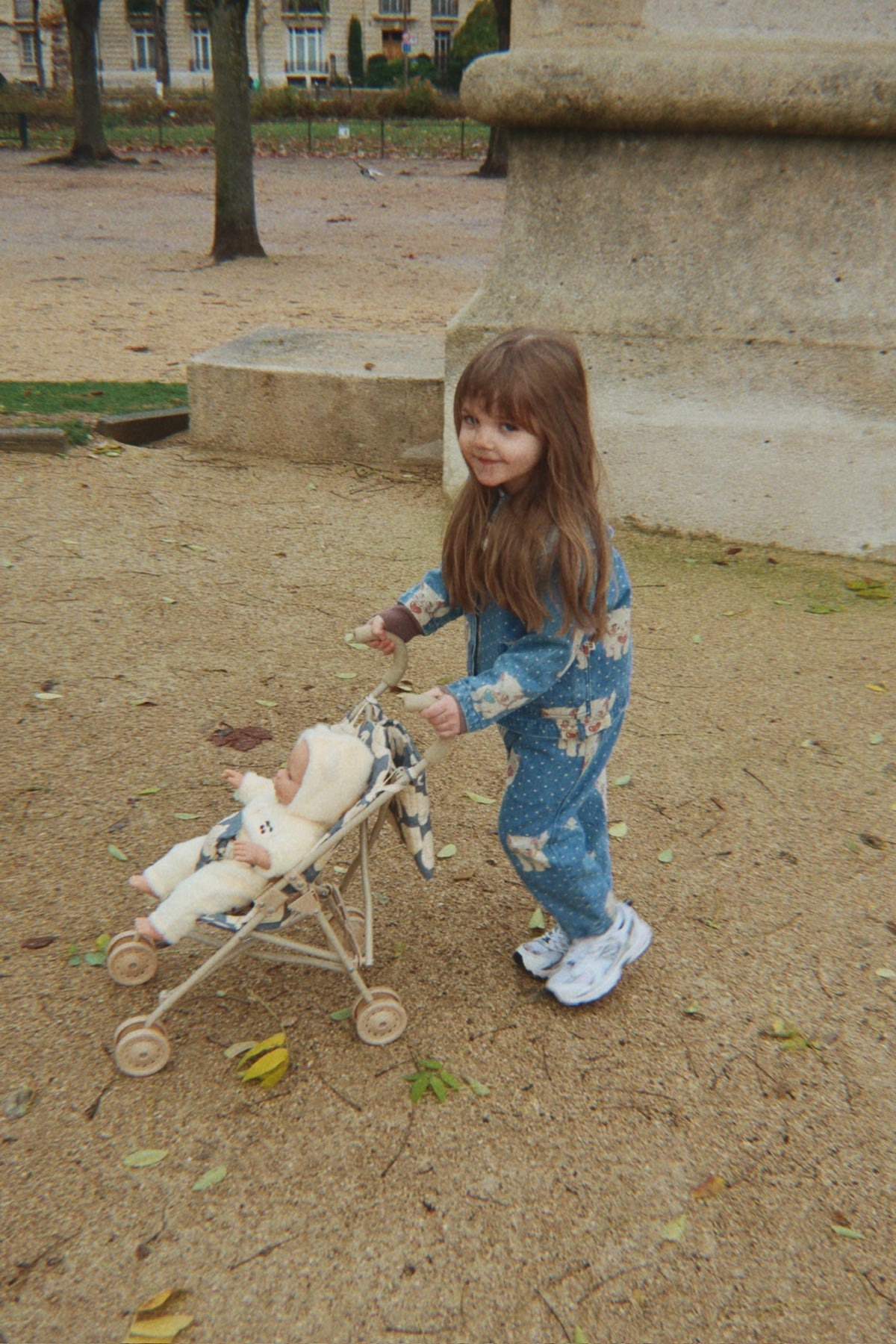 Konges Sløjd Poppenwagen/Doll Stroller/Buggy - Swan