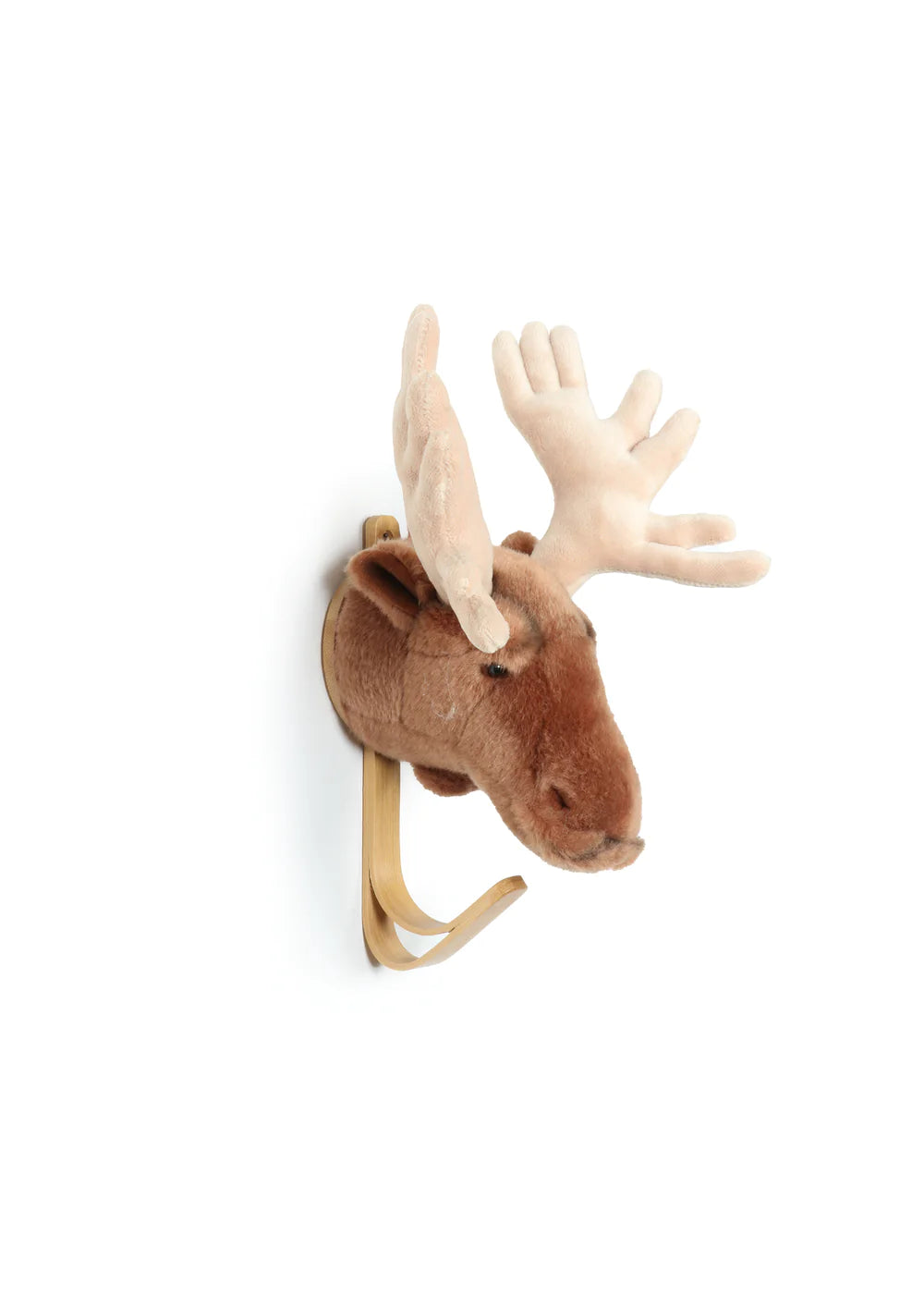 Wild &amp; Soft Wooden animal coat rack - Moose