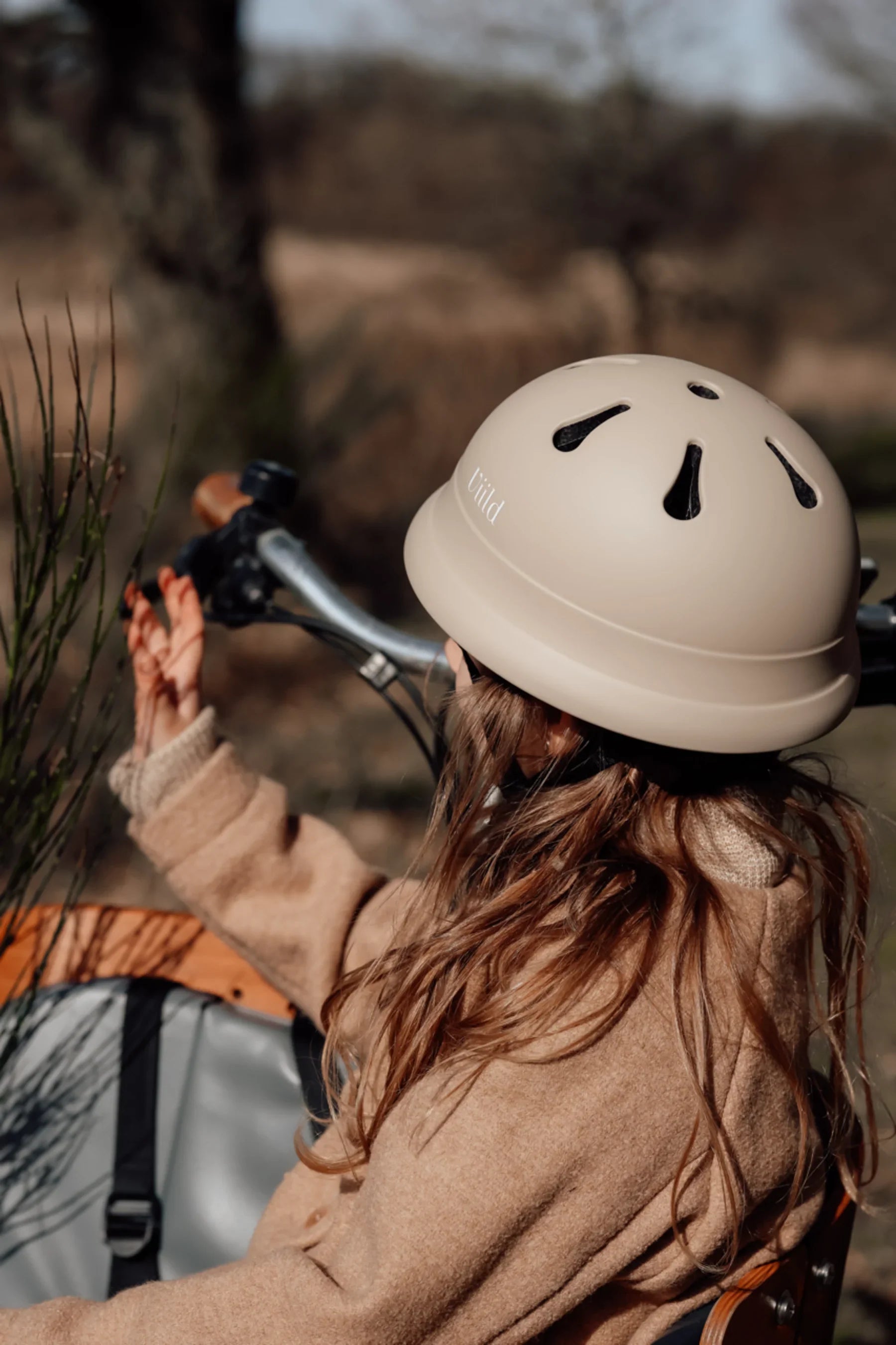 Vanilla Copenhagen Viild Casque de sécurité pour enfants / Casque de vélo - Chêne Beige 