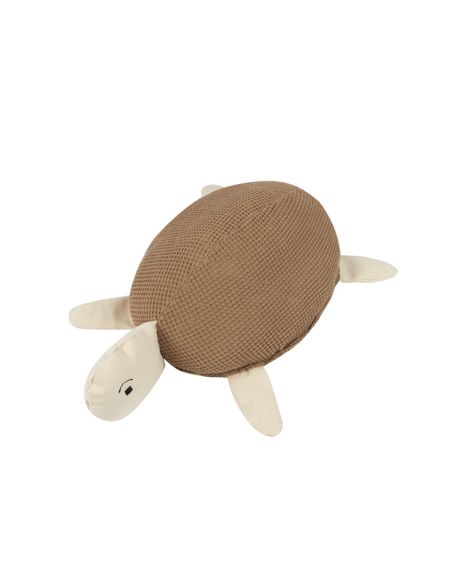 Nobodinoz Wabi-Sabi Schildpadkussen 32x14x16cm - Bruin