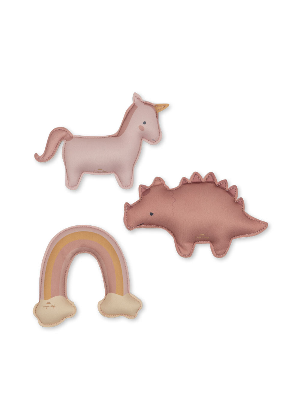 Konges Sløjd Duikspeelgoed - Set van 3 stuks - Unicorn - Roze