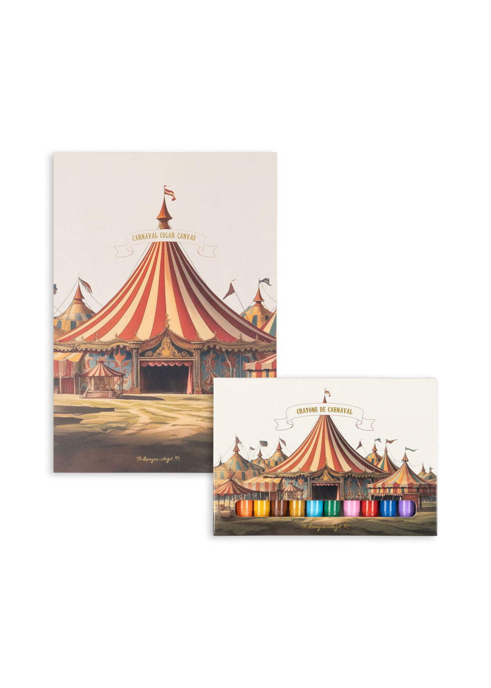 Konges Sløjd Set d'écriture complète - Cirque