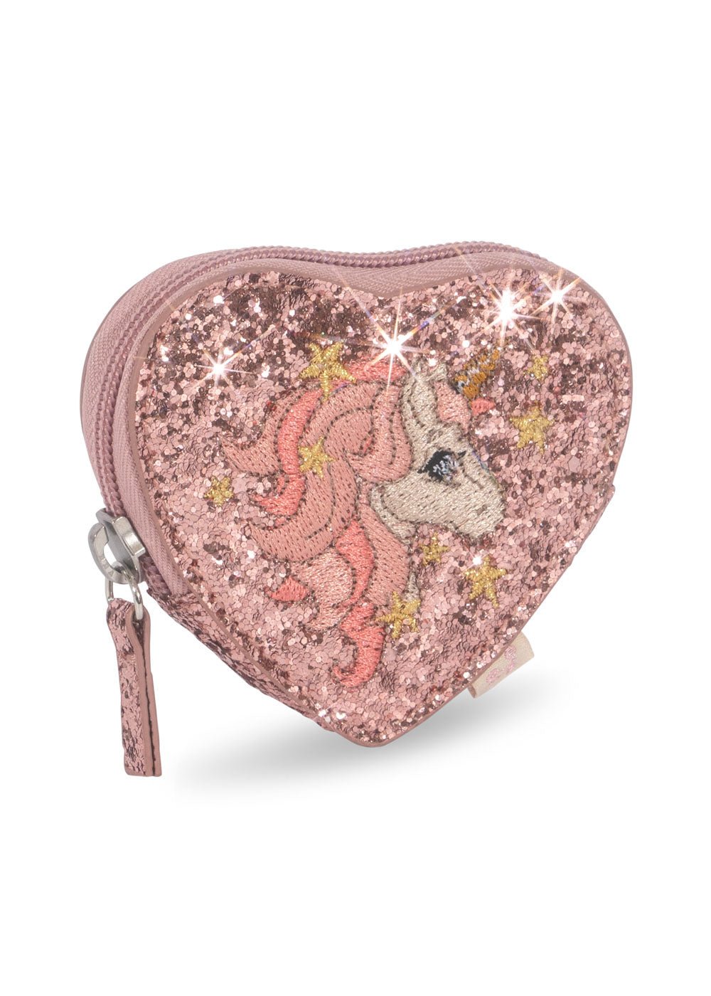 Konges Sløjd Love Letter Sac à bandoulière avec paillettes - paillettes roses