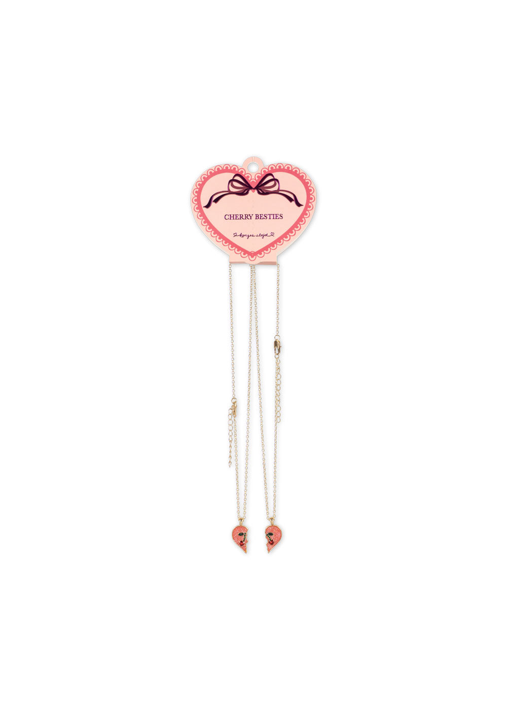 Konges Sløjd Bestie Ketting Set - One size - Cherry
