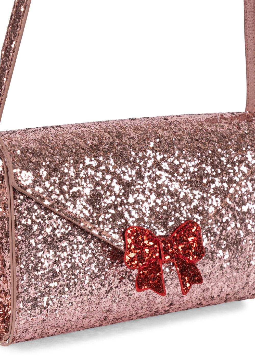 Konges Sløjd Love Letter Sac à bandoulière avec paillettes - paillettes roses