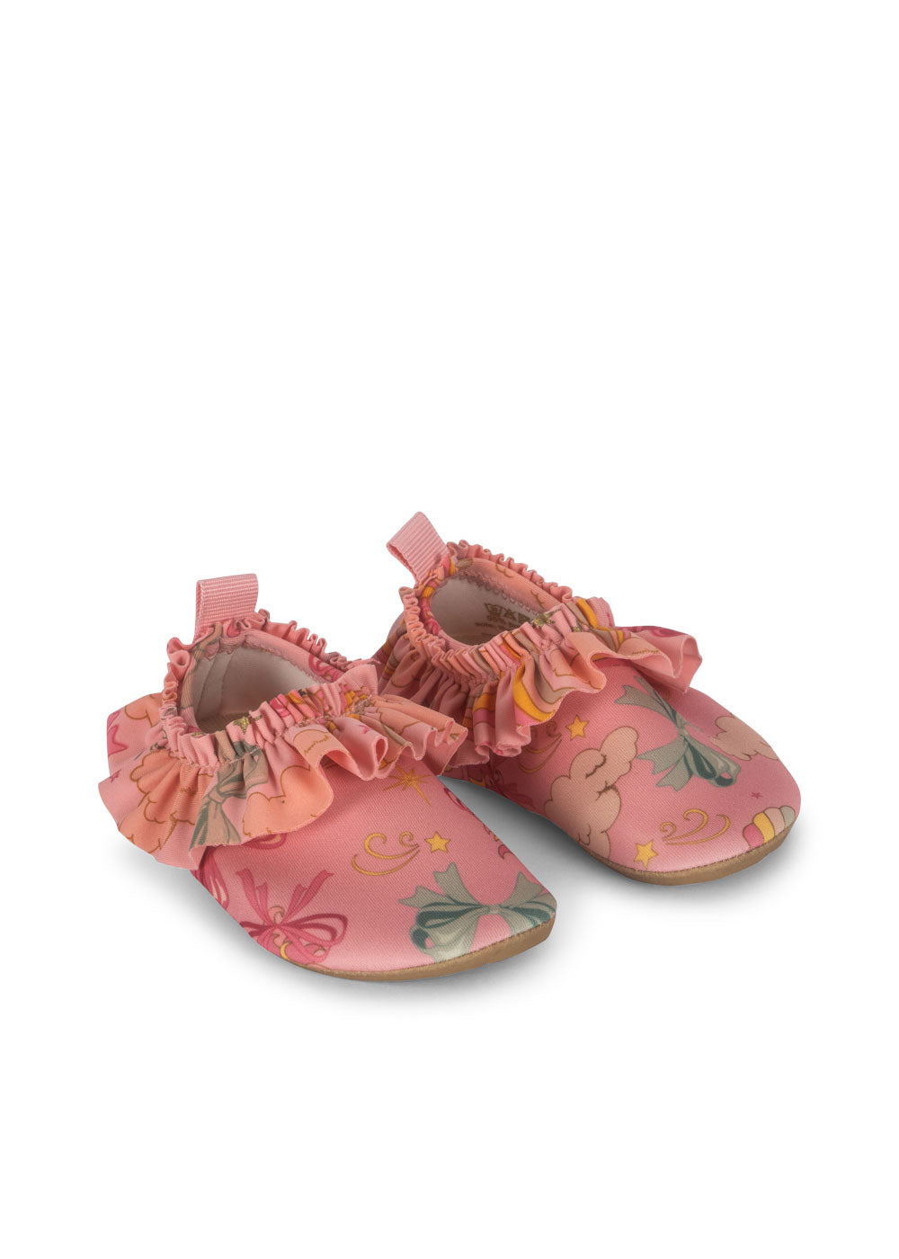 Konges Sløjd Manuca Zwemschoenen/Turnpantoffel/Waterschoen - Antislip - Rainbow Bow