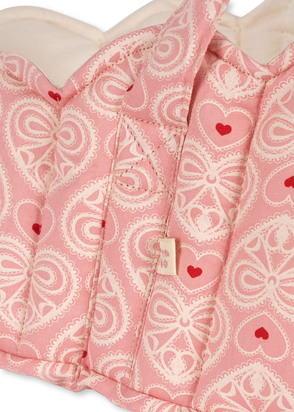 Konges Sløjd Doll Lift / Doll Panier - Coeur bisous