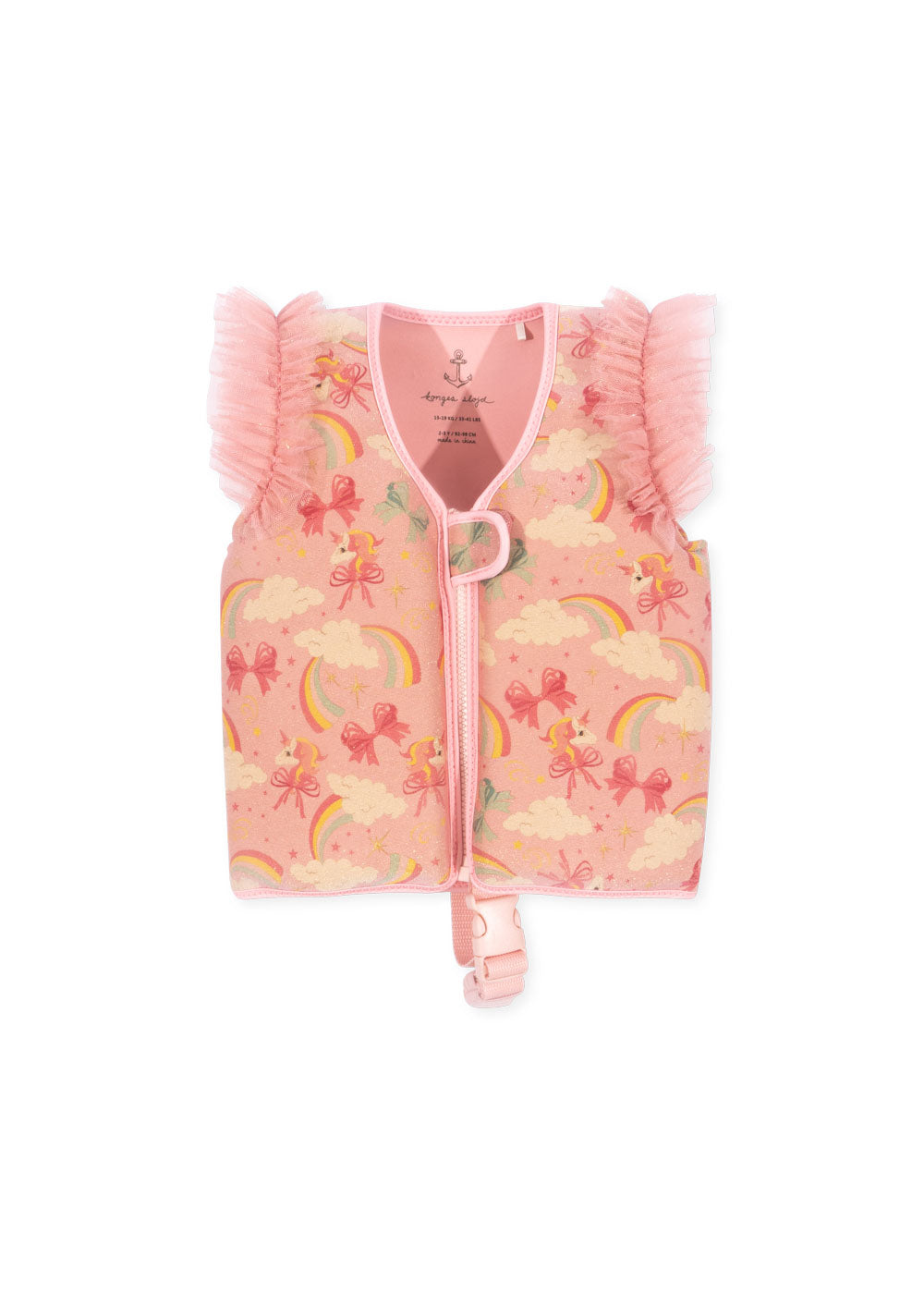 Konges Sløjd Gilet flottant à volants en néoprène/gilet de sauvetage/gilet flottant - Star Multi