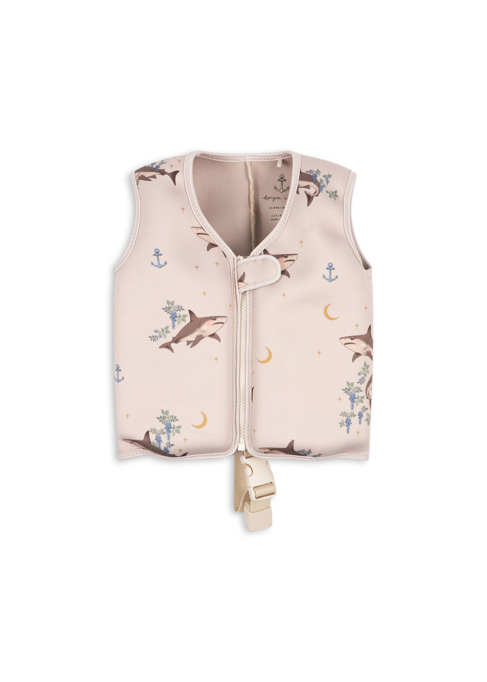 Konges Sløjd Mateo Float Vest/Zwemvest/Drijfvest - Shark Attack