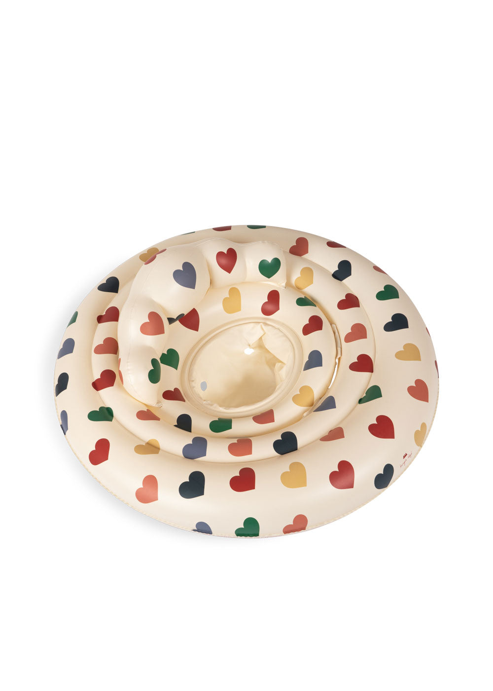 Konges Sløjd Bouée Cygne Ø50xH11cm - Crème Blanc Cassé