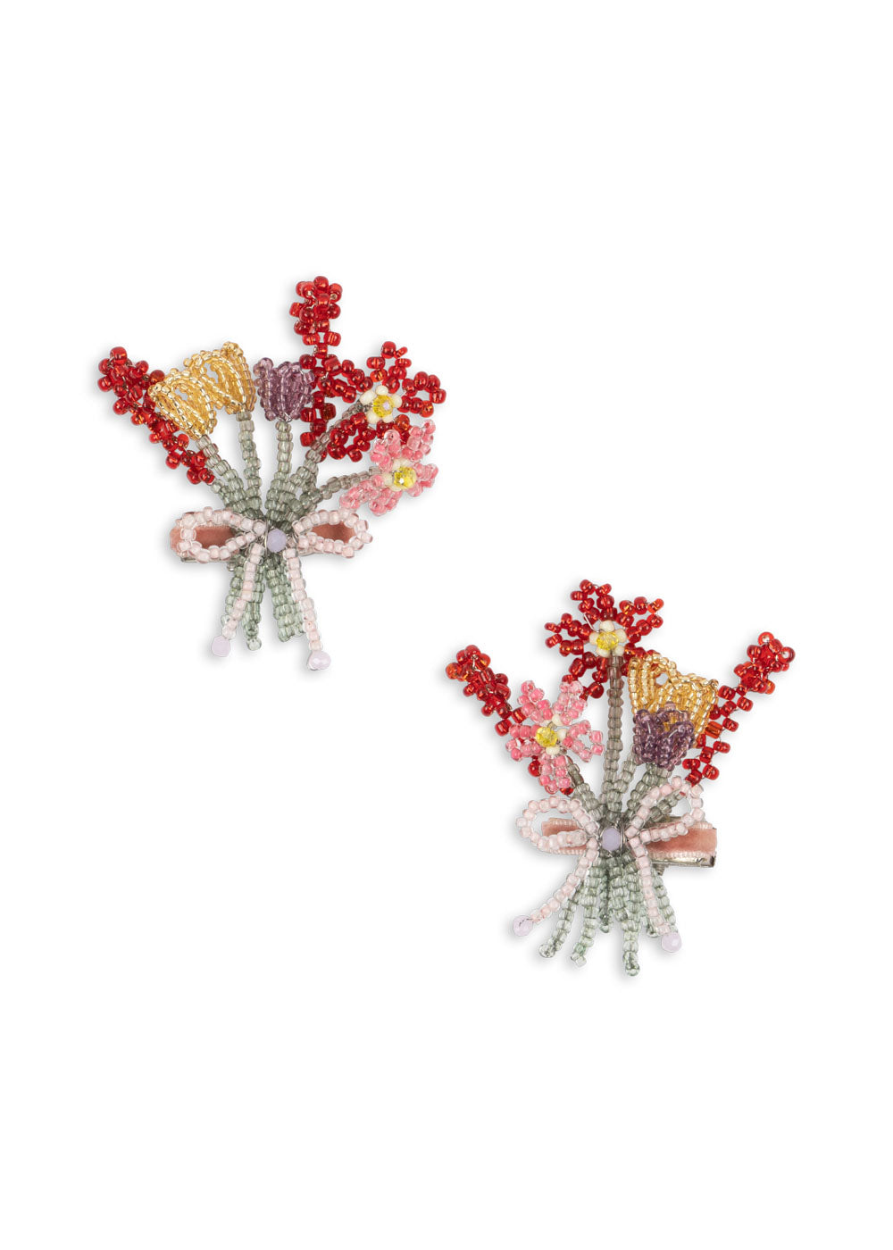 Konges Sløjd Haarclips Pearly Flower - Set van 2 stuks - Multi
