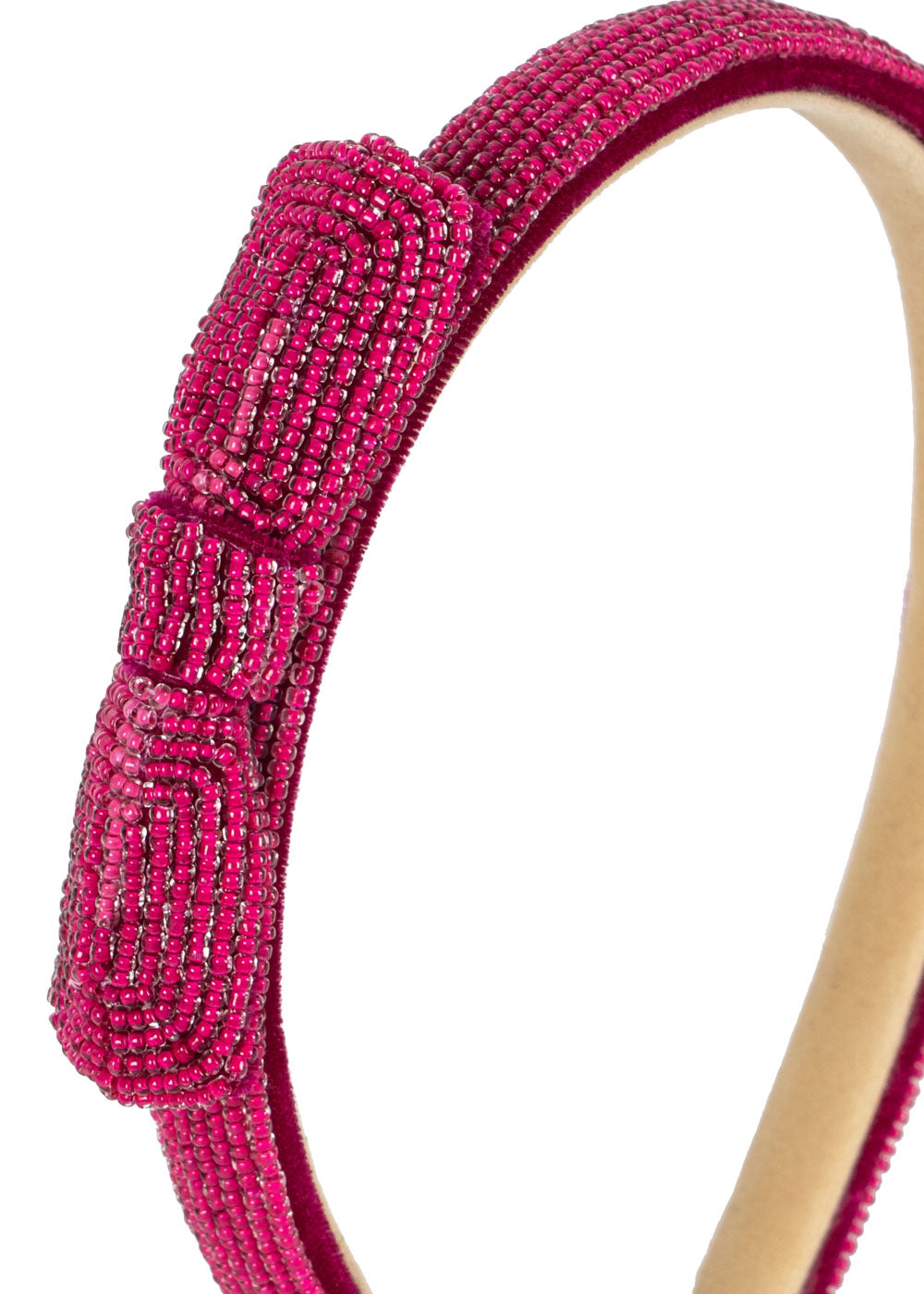 Konges Sløjd Rosie Glitter Hair Band/Diadem - Mellow Rose