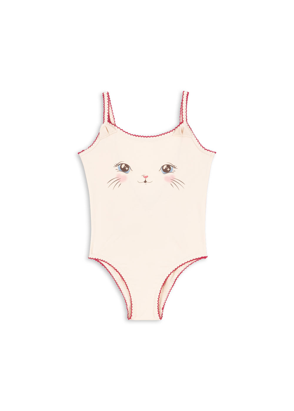 Konges Sløjd Kitty badpak kind - Soft Pink