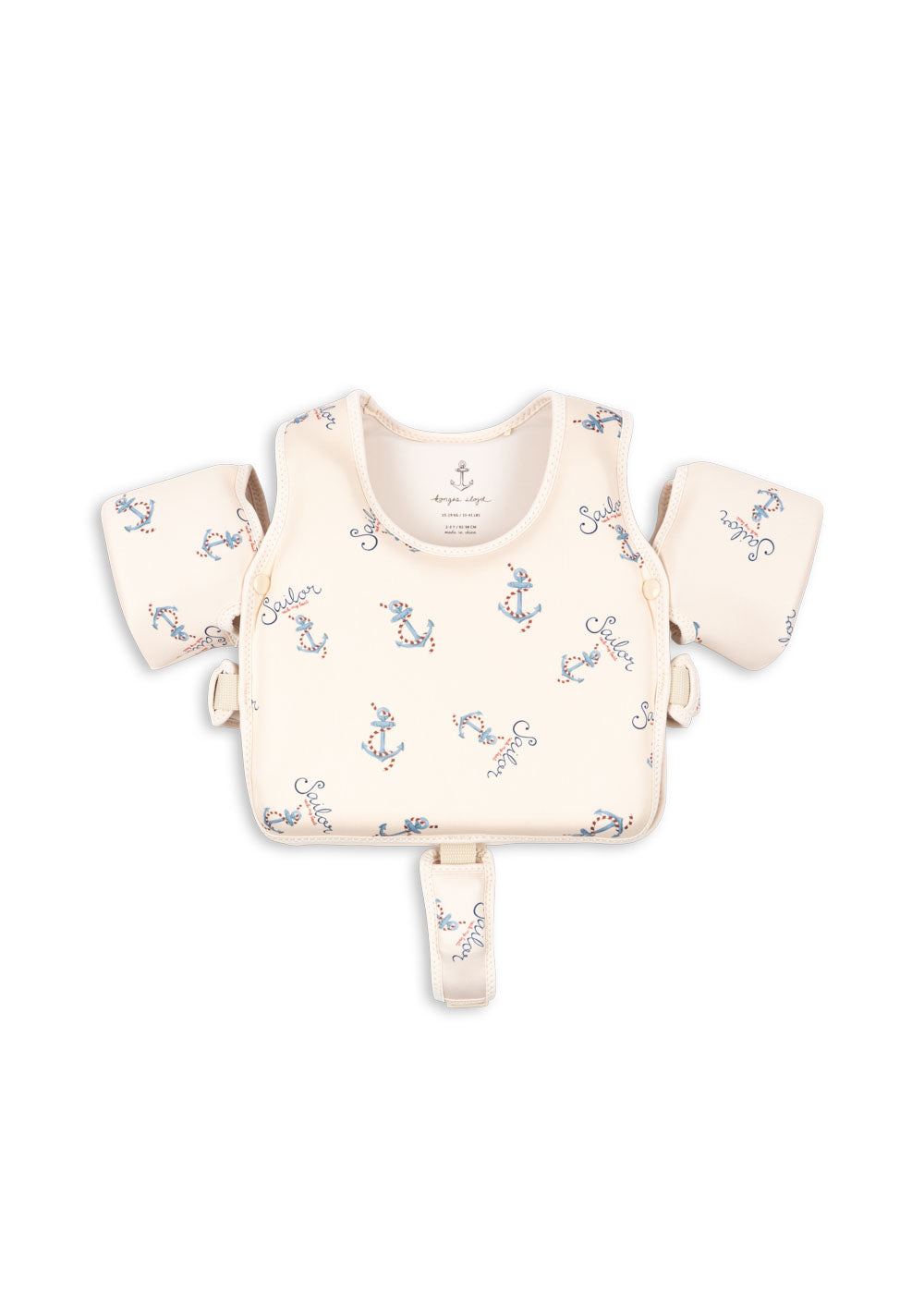 Konges Sløjd Gilet de sauvetage avec ailes de natation amovibles - Dansosaurus