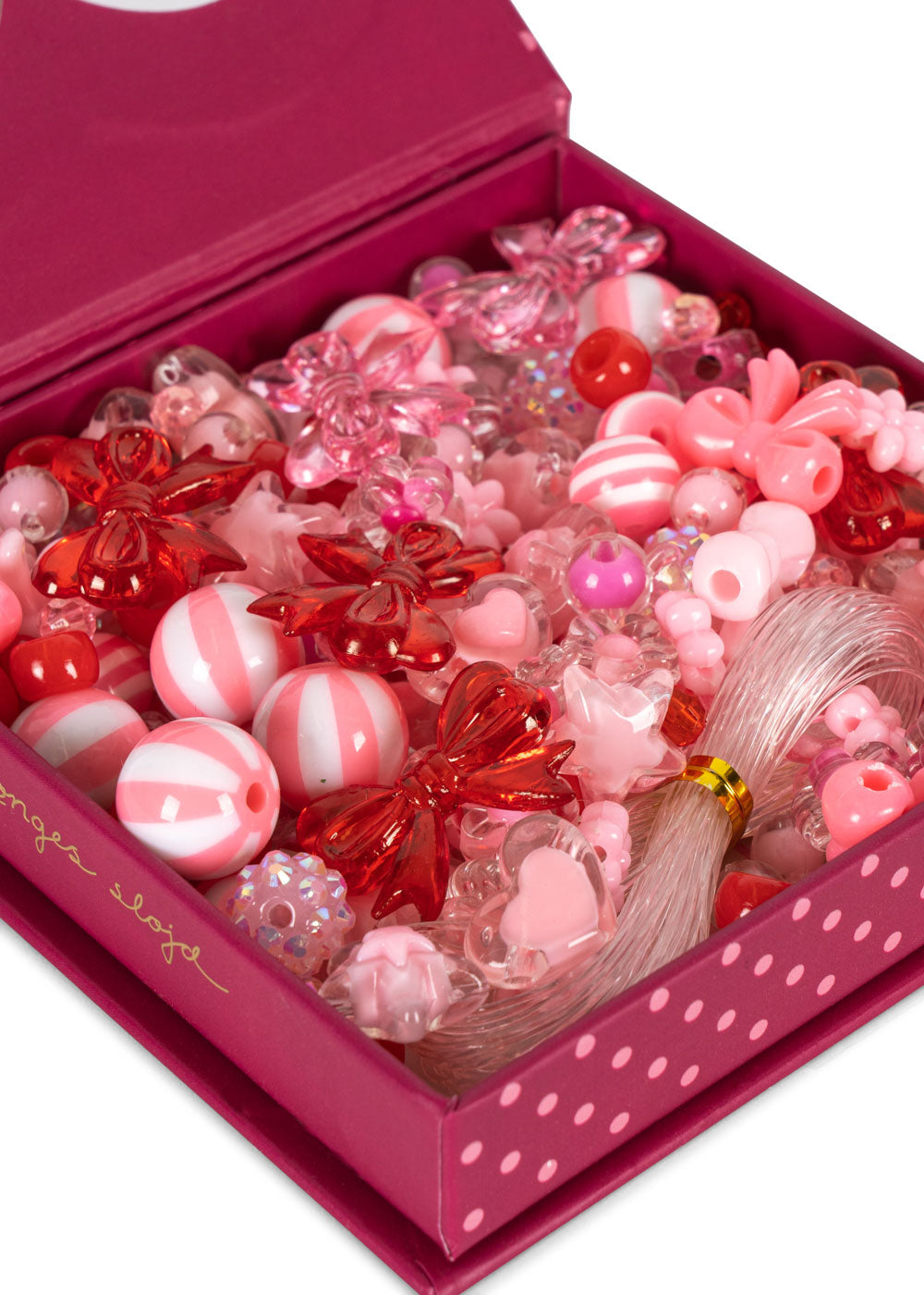 Konges Sløjd Box of Pearls - Maak je eigen juwelen - Pink