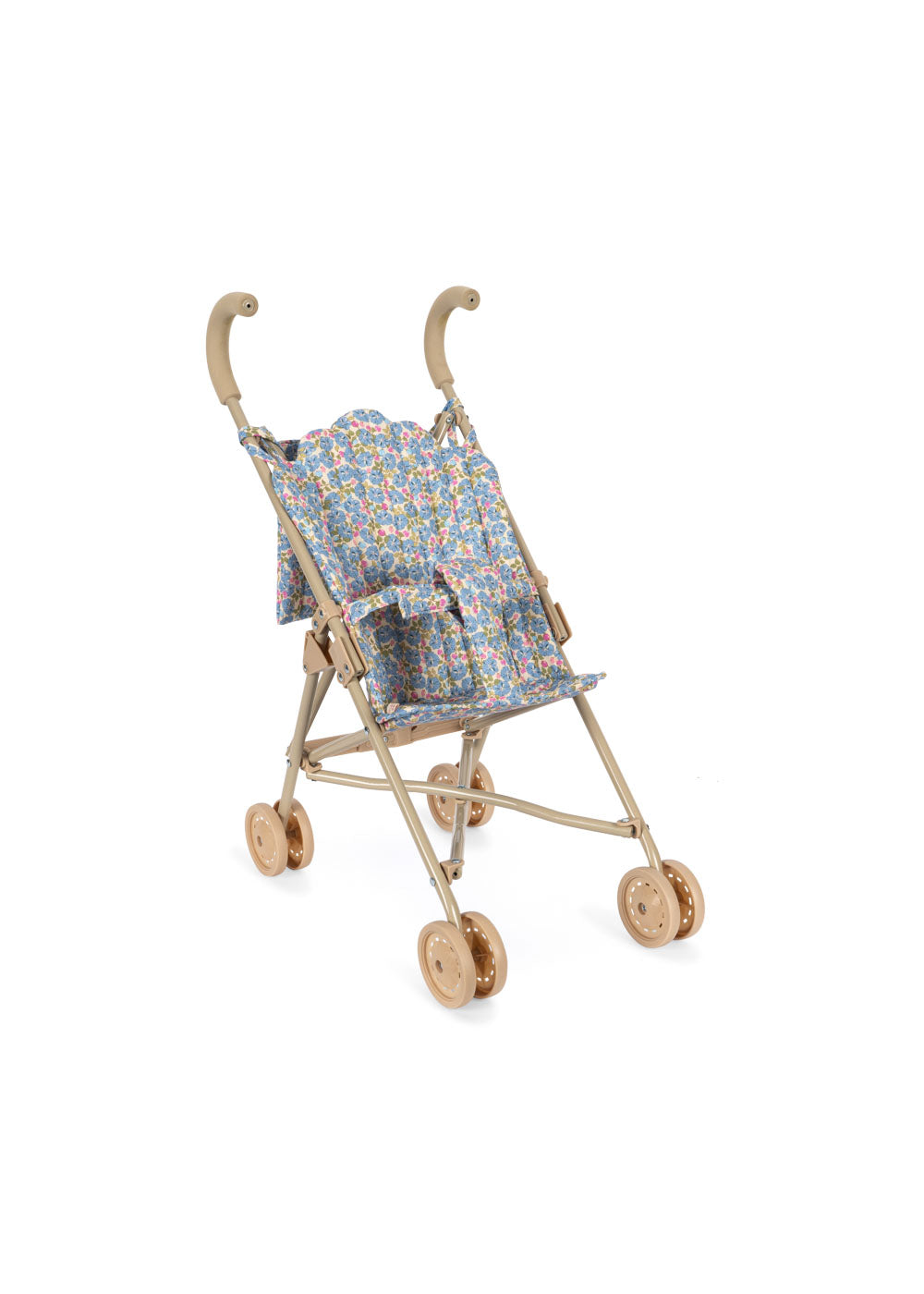 Konges Sløjd Poppenwagen/Doll Stroller/Buggy - Fleur Rosier