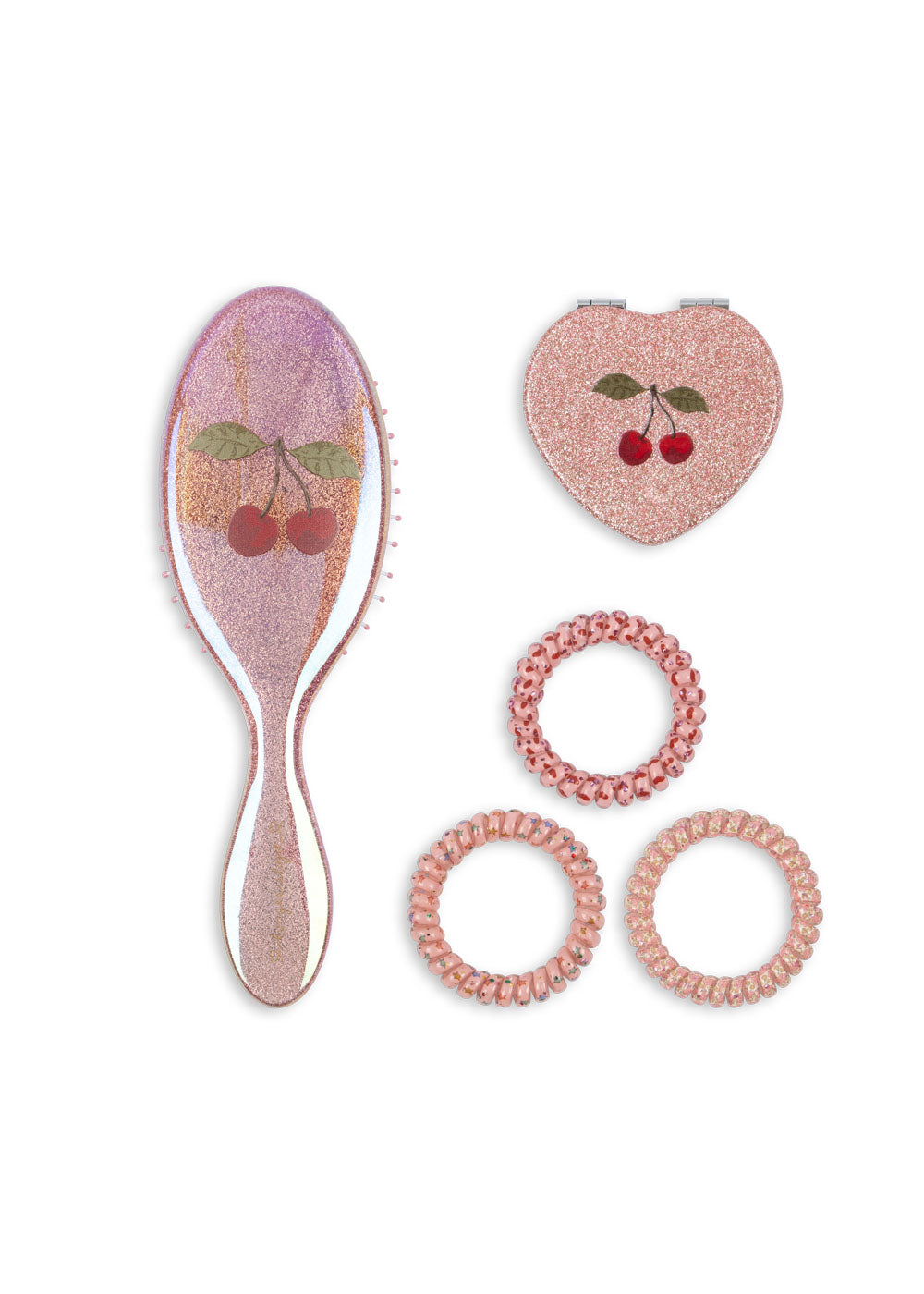 Konges Sløjd Get Ready With Me - Toilet bag With Accessories - Glitter Rose