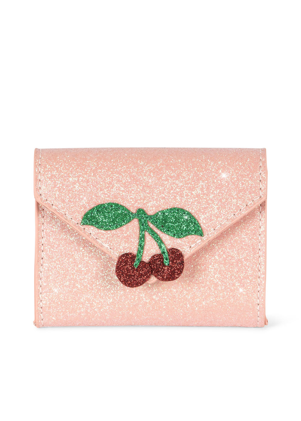 Konges Sløjd Liebesbrief Umhängetasche mit Glitzer - Pink Glitter