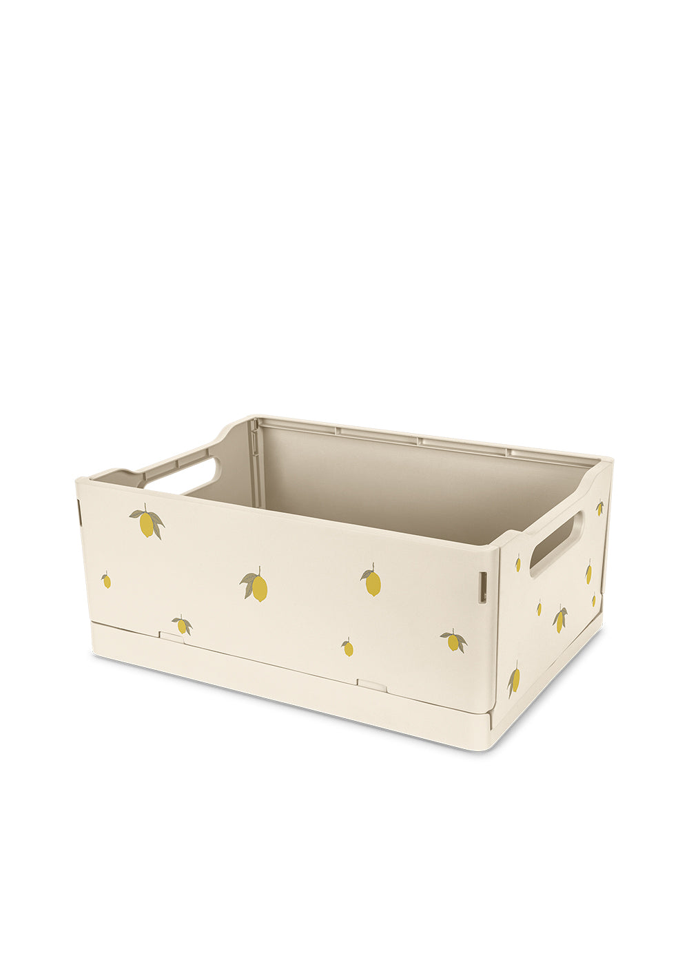 Konges Sløjd Opbergdozen - Set van 2 stuks - 38x28x16cm - Lemon