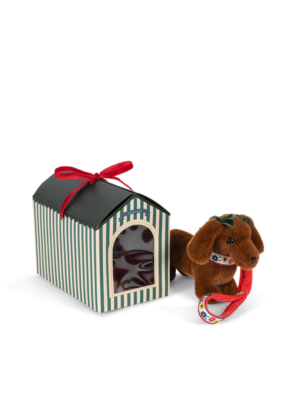 Konges Sløjd Madeleine Puppy - Avec Basket and Chew Toy - Fiola