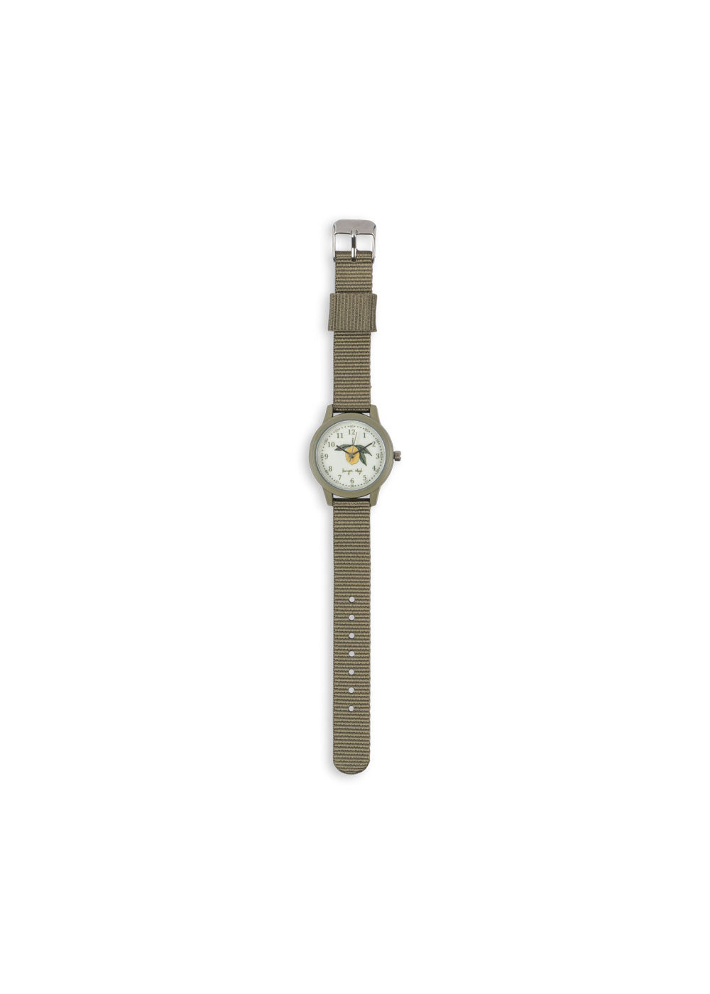 Konges Sløjd Kids Horloge - Geschikt vanaf 3 jaar - Lemon