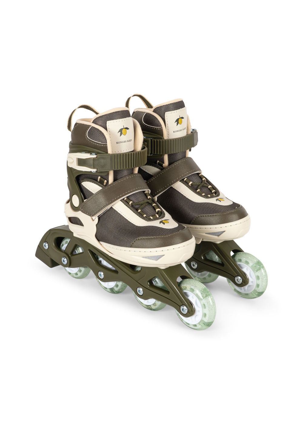 Konges Sløjd Light Up Rollschuhe mit beleuchteten Rädern – Cherry Blush