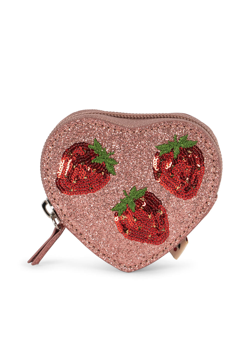 Konges Sløjd Love Letter Shoulder Bag With Glitter - Pink Glitter