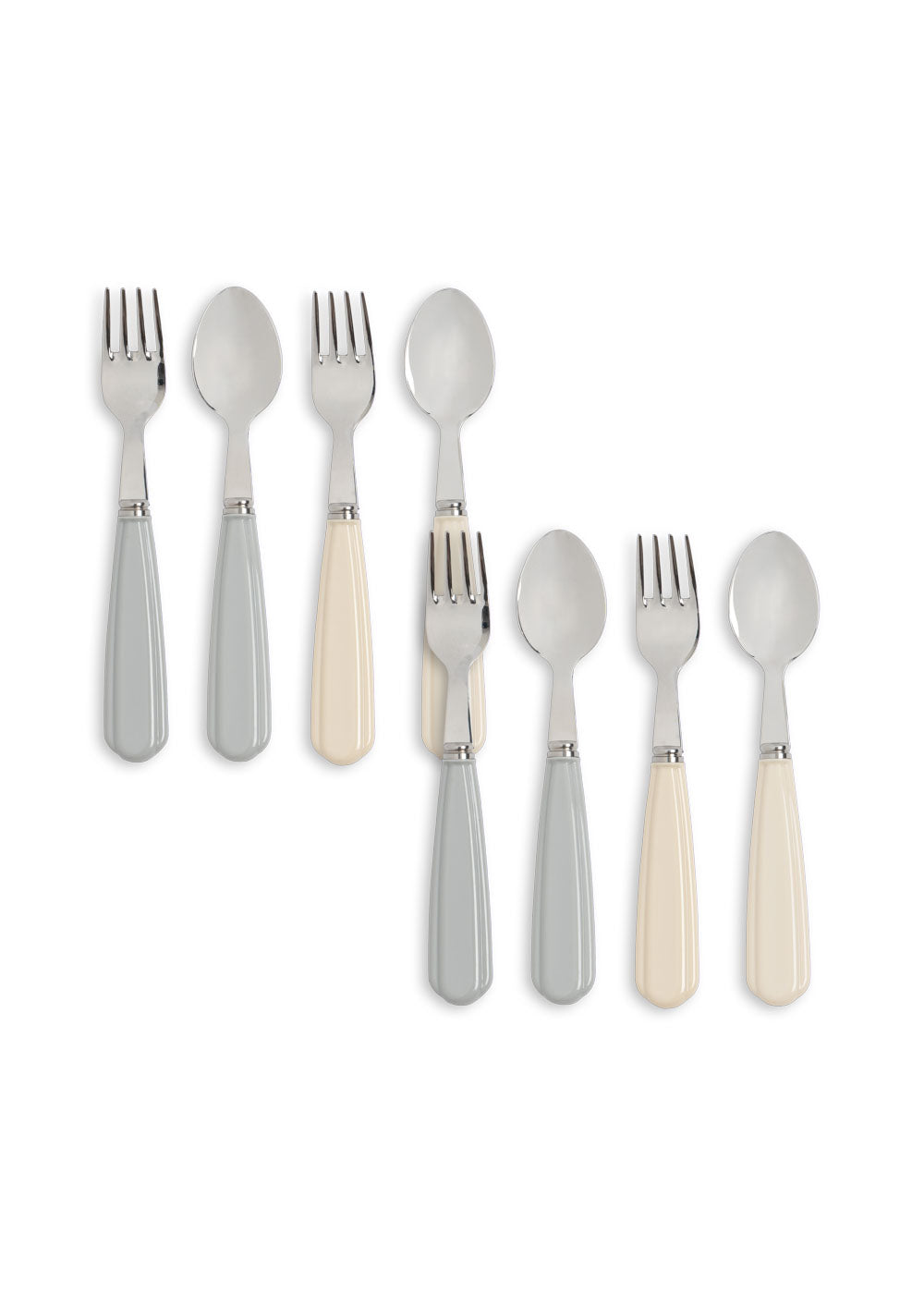 Konges Sløjd Glitter Cure Set - Fork, Knife and Spoon - Sangria scintillant