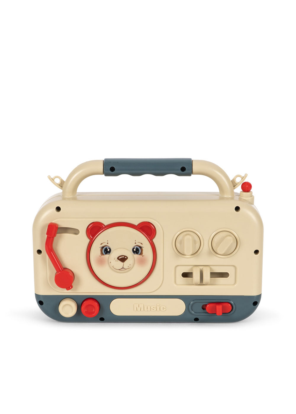 Konges Sløjd Baby Boombox – Geeignet ab 12 Monaten – Fördert die motorischen Fähigkeiten