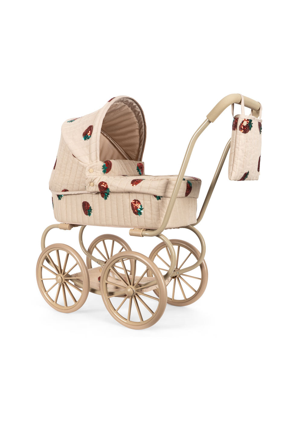 Konges Sløjd Minnie Poppagen/Puppenwagen - faltbar - Cherry Blush