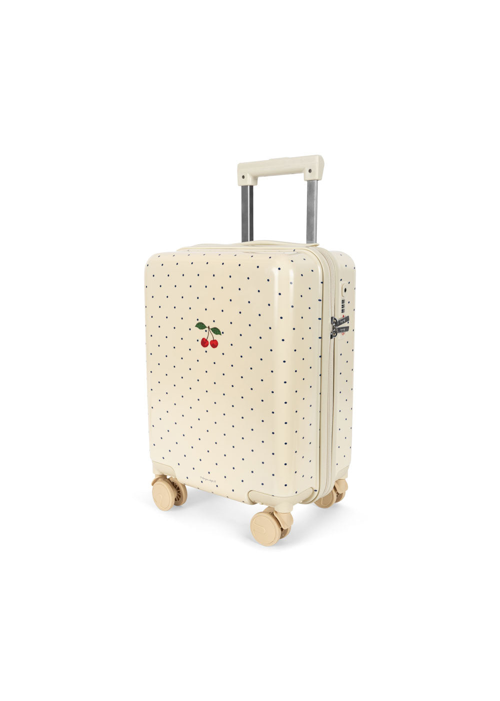 Konges Sløjd Valise/Valise de voyage transparente pour enfants - 21x31x45cm - Citron