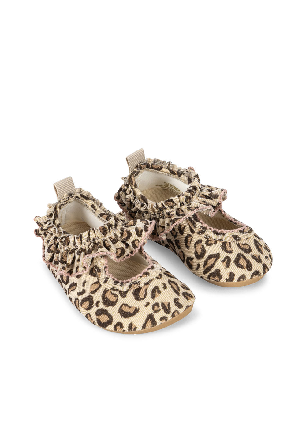 Konges Sløjd Kitty Frill Swim Shoes - Zwemschoenen/Turnpantoffel Antislip - Leo