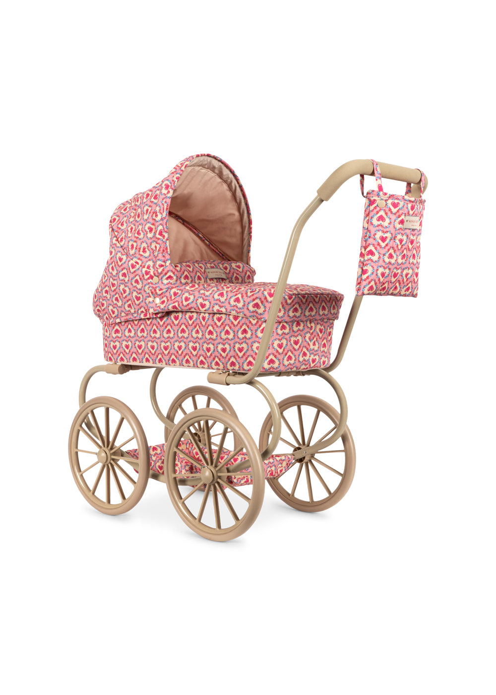 Konges Sløjd Minnie Tulle Poppenwagen/Doll Pram - Opvouwbaar - Felice Rose