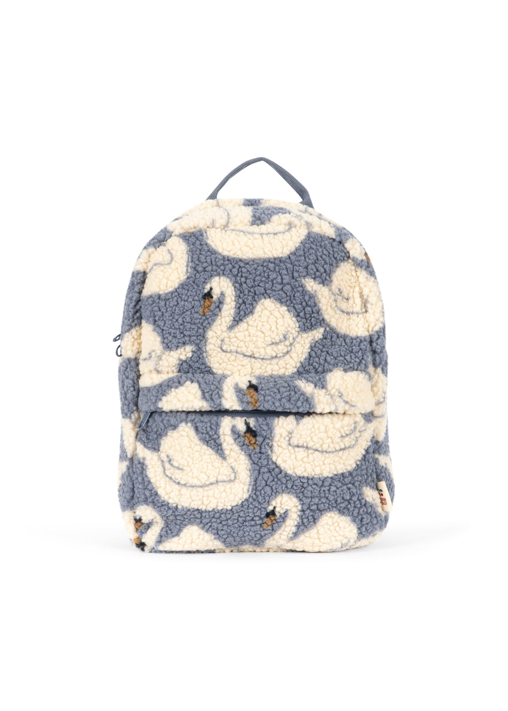 Konges Sløjd Juno Pailletten-Rucksack/Büchertasche – 34 x 25 x 10 cm – Rosette